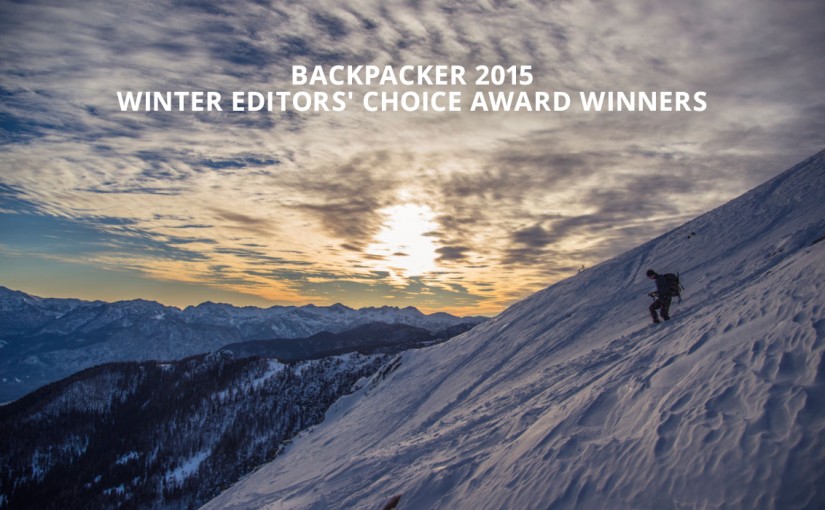 Backpacker Winter Editors' Choice Award Winners 2015
